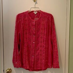 New Sundance Eyelet Blouse